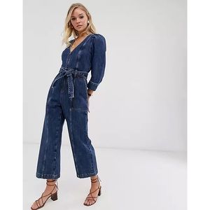 & Other Stories Denim Jumpsuit, Size 6